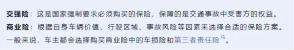 车险的选择